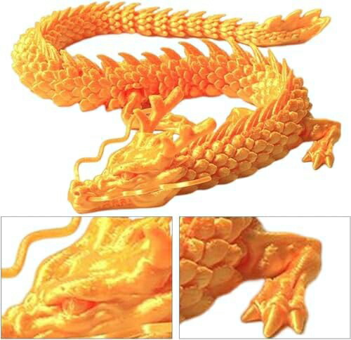 楽天市場】【20%OFFクーポン〜】龍 置物 昇運金龍 3D ドラゴン 龍模型