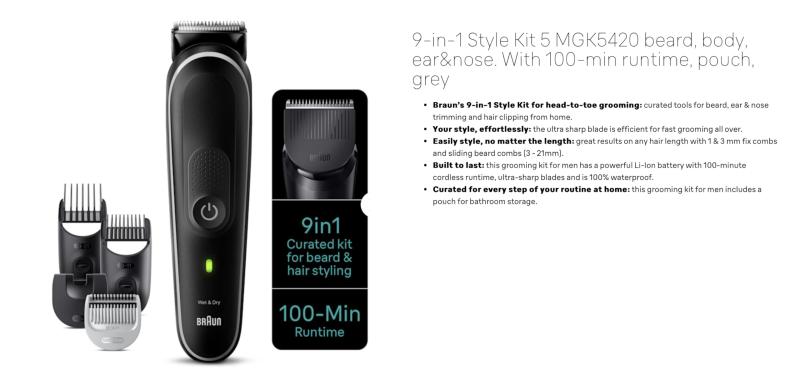 楽天市場】ブラウン(Braun) ヒゲトリマー シリーズ9 : YOROZUYA本舗