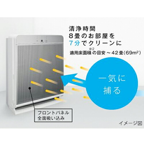 楽天市場】三菱電機 空気清浄機 MA-WPV90B-W 最大42畳(適用床面積) 大