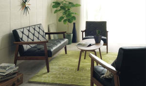 楽天市場】【割引クーポンあり】 カリモク 合成皮革1Pソファー