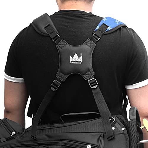 楽天市場】ゴルフキャディバッグ専用 ショルダーベルト 4点式