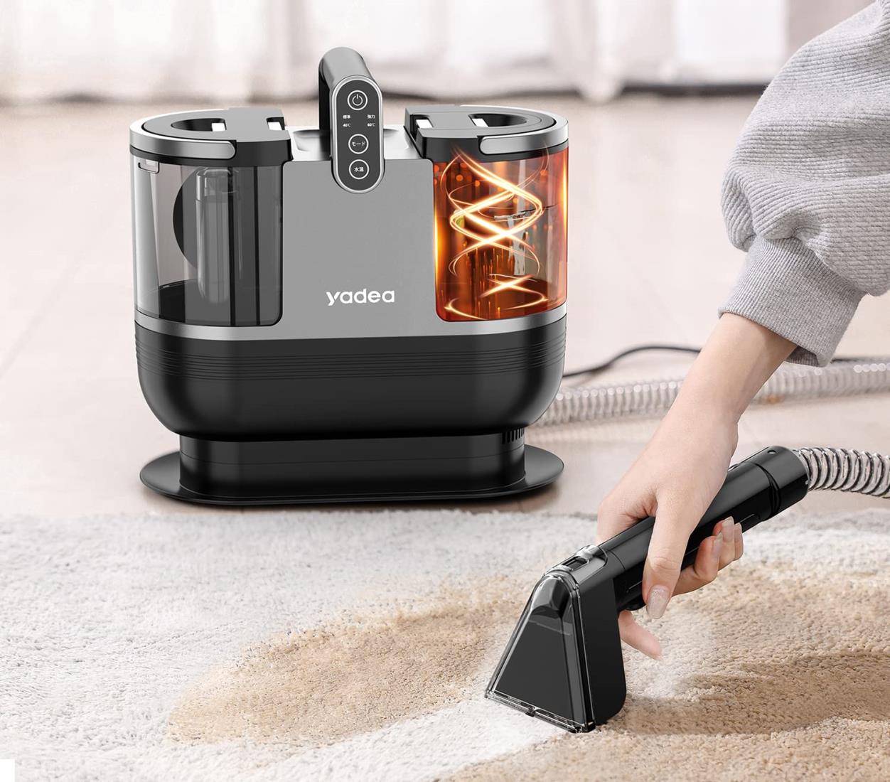 スチームクリーナー yadea カーペットクリーナー」の人気商品一覧