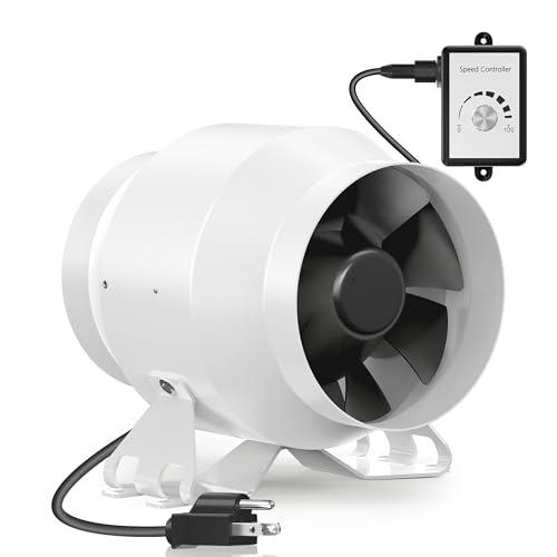 楽天市場】Hon＆Guan ダクトファン 100mm 強力 無段階調速可能 金属