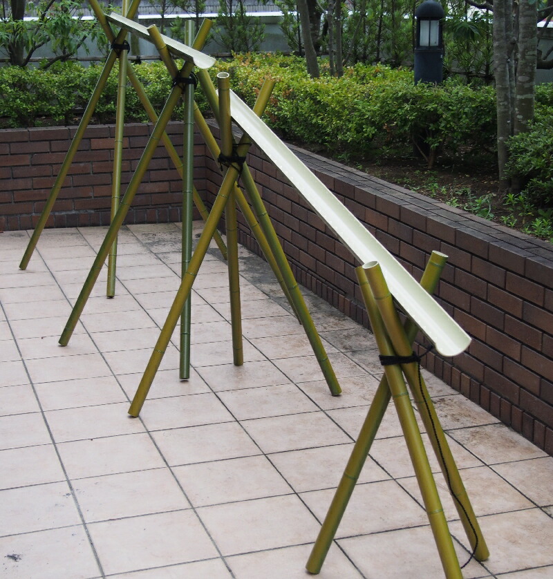 楽天市場】流しそうめん 人工竹 基本セット 流しそうめん 竹 本格流し