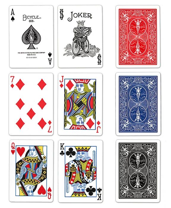 楽天市場】トランプカード バイスクル ライダーバック ポーカーサイズ