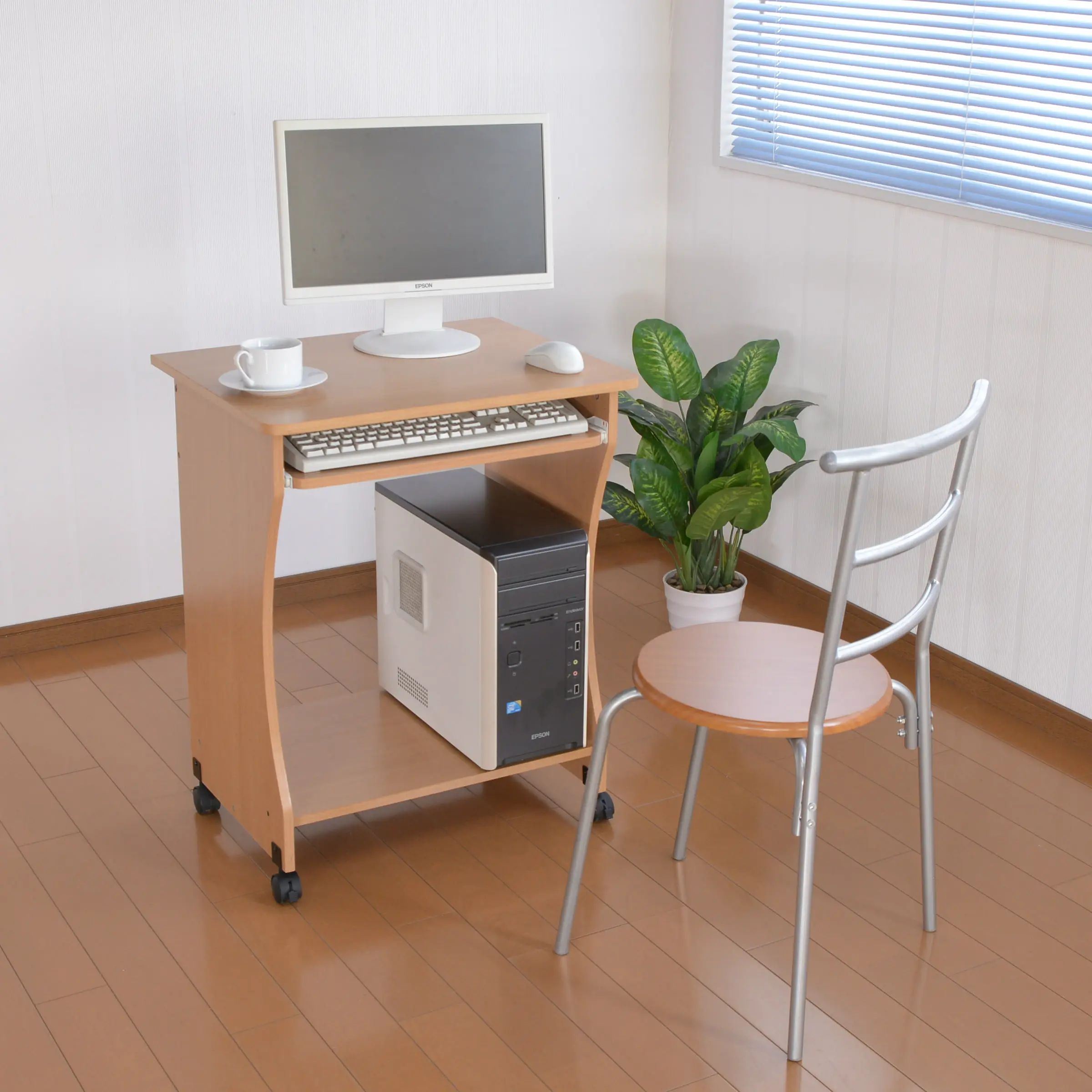 パソコンデスク スライド キャスター付き」の人気商品一覧 | 安い商品