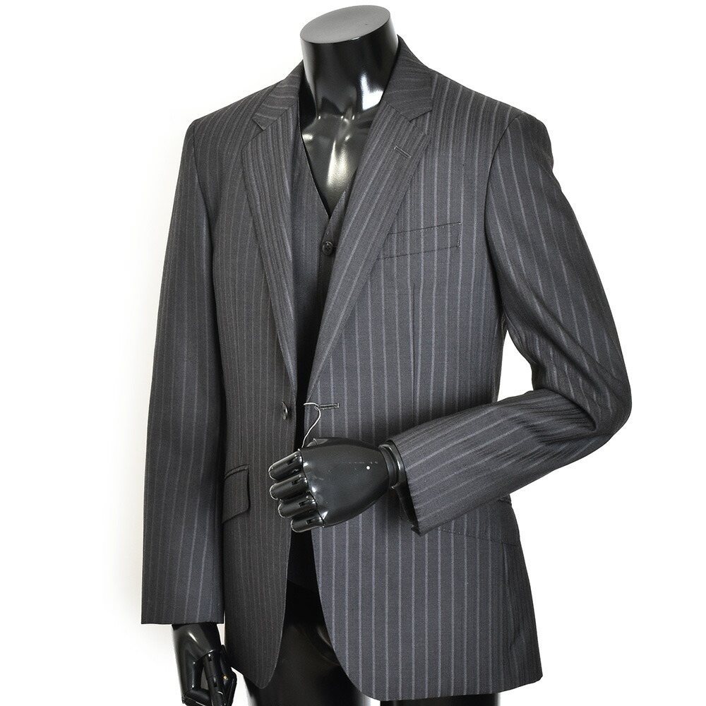 楽天市場】展示品 ティノラス スーツ Sサイズ ストライプスーツ