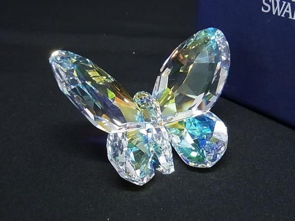 楽天市場】□極美品□ SWAROVSKI スワロフスキー クリスタル オーロラ