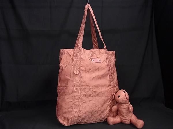 楽天市場】□極美品□ GUCCI グッチ 223669 GG柄 ナイロン ベア くま