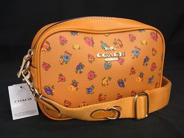 楽天市場】□新品□未使用□ COACH コーチ PVC×レザー フラワー 花柄