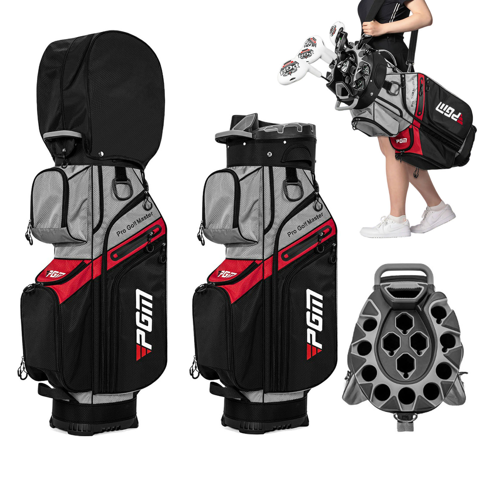 楽天市場】ナイキ キャディバッグ 14分割の通販