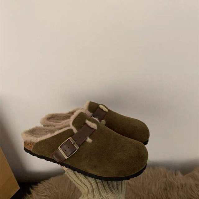 楽天市場】防寒 仕事履き ボア付き ファー あったか サンダル 靴 サボ