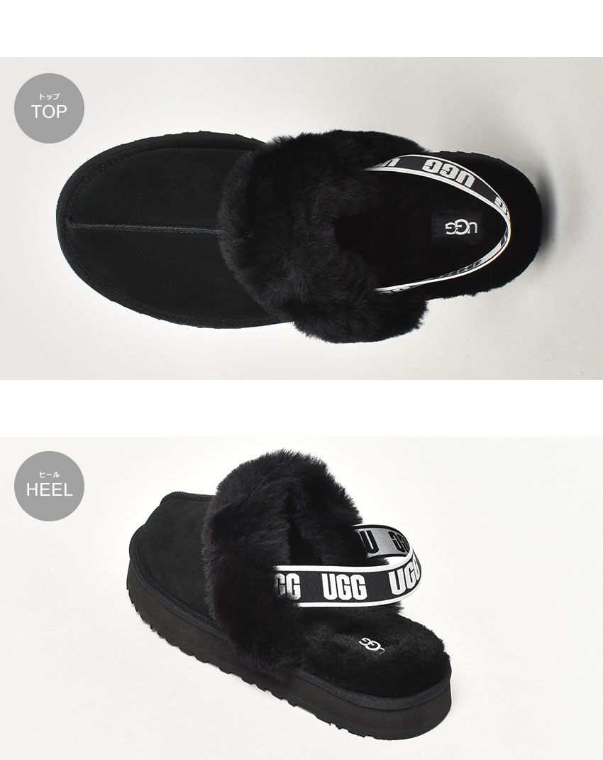 楽天市場】UGG アグ ファンケット ファーサンダル キッズ レディース