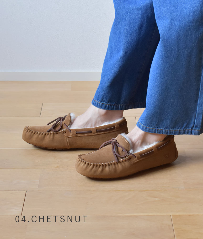 UGG DAKOTA ダコタ 23cm 極美品 モカシン ブラウン UGG DAKOTA ダコタ