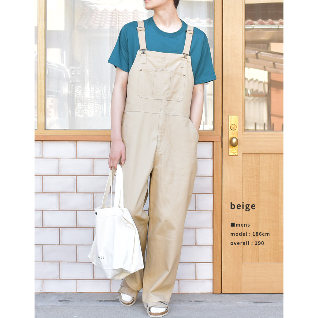 楽天市場】オーバーオール レディース メンズ ワイドパンツ ロング 撥