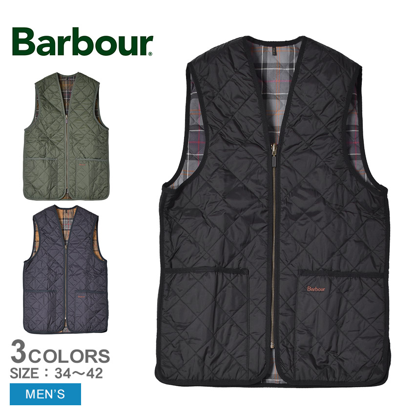 楽天市場】バブアー キルティングベスト BARBOUR QUILTED WAISTCOAT