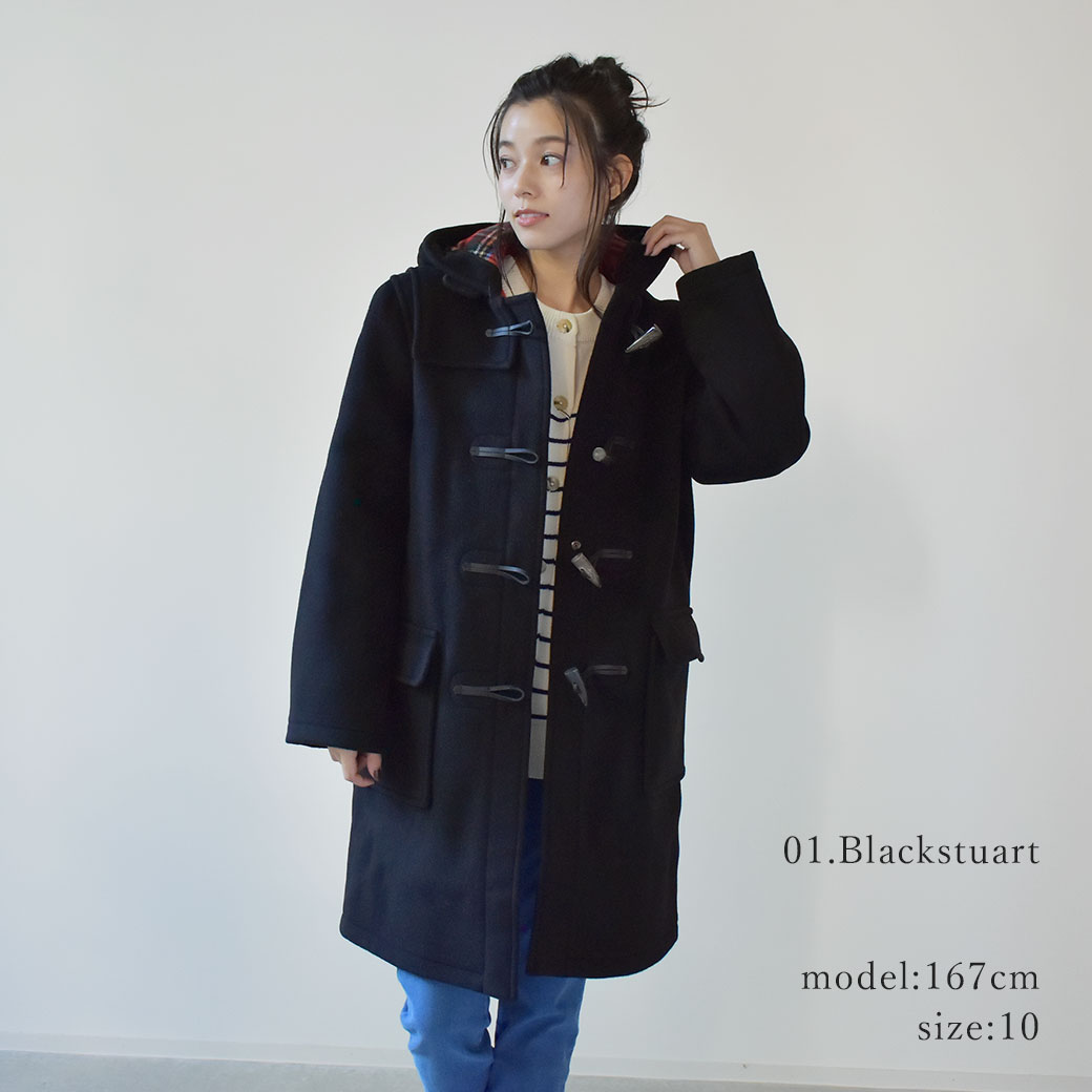 別注 Gloverall YMC ダッフルコート ダークネイビー S