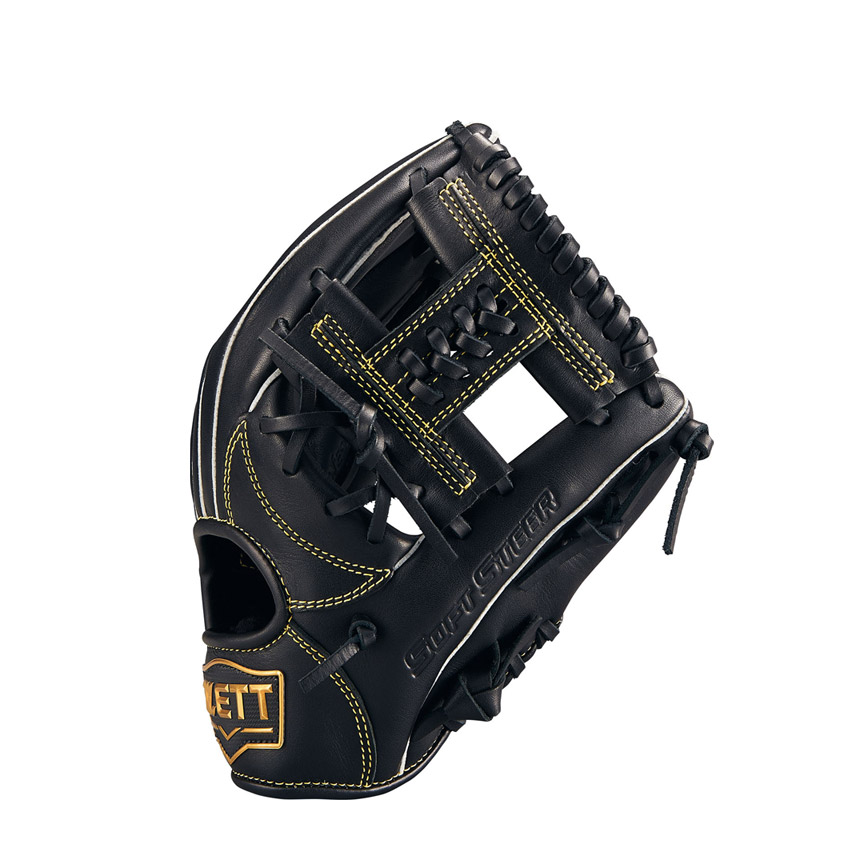 ETT 軟式グローブ 3個セット 黒 ゼット 軟式グローブ | ジュニア用