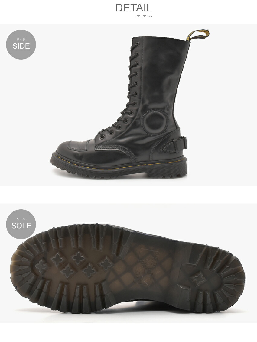 楽天市場】ドクターマーチン ブーツ DR．MARTENS ブラック 黒