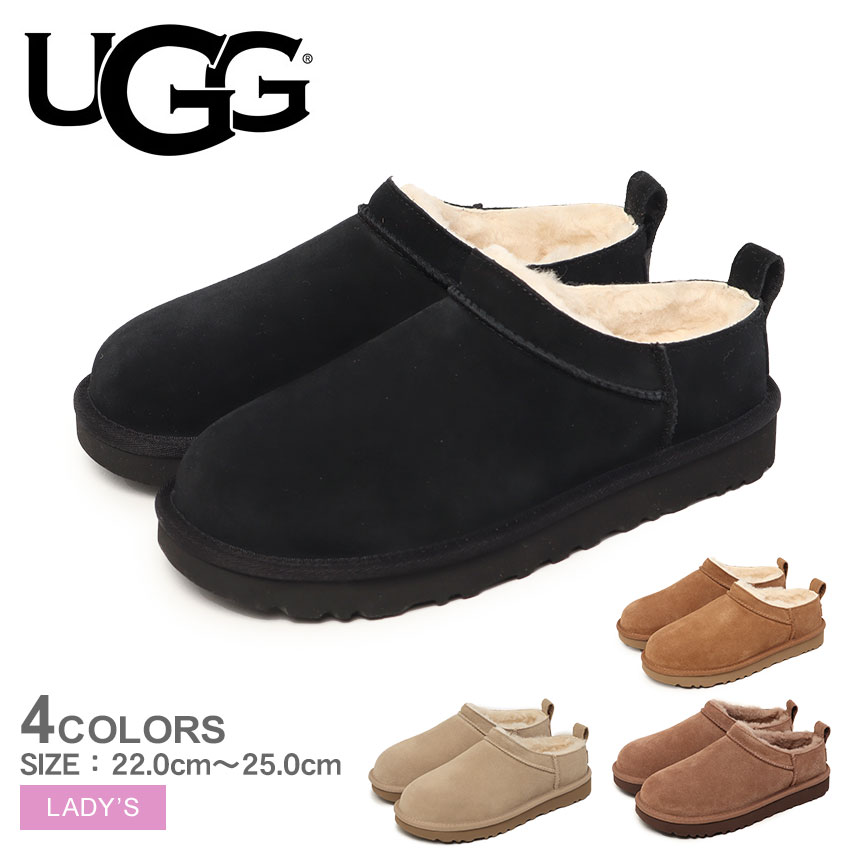 楽天市場】アグ クラシック マイクロ UGG スリッポン レディース