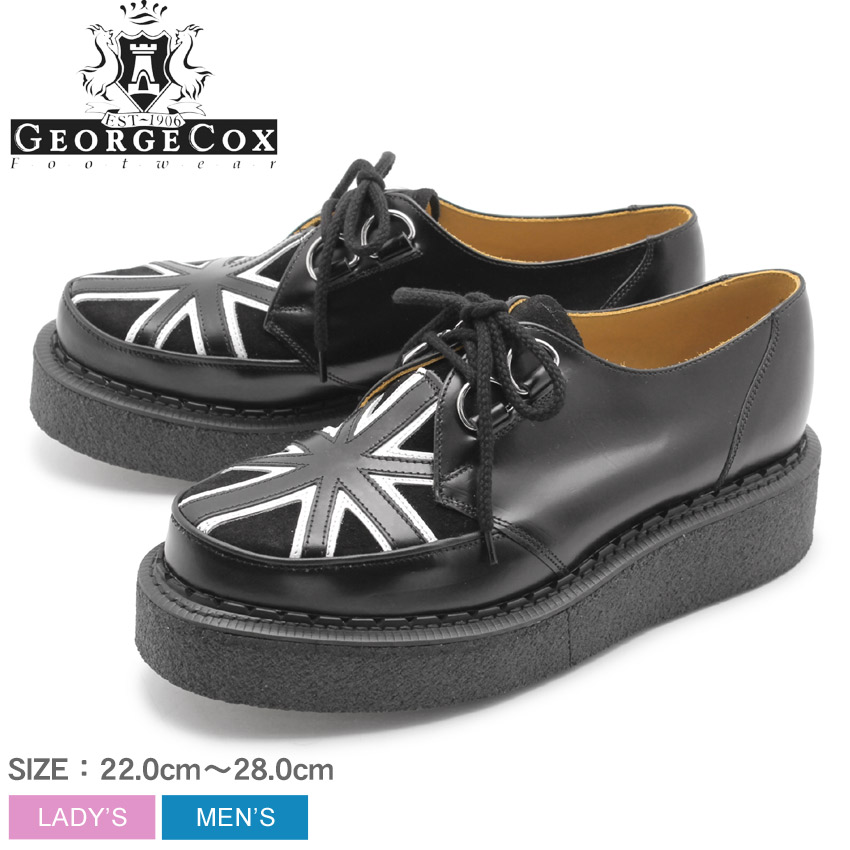 楽天市場】ジョージ コックス ラバーソール ユニオンジャック ギブソン
