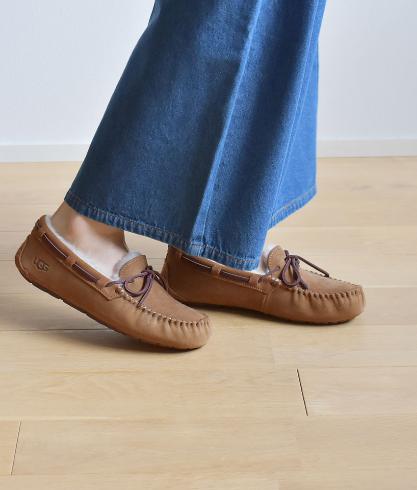 楽天市場】アグ ダコタ モカシン レディース ブラック 黒 ブラウン