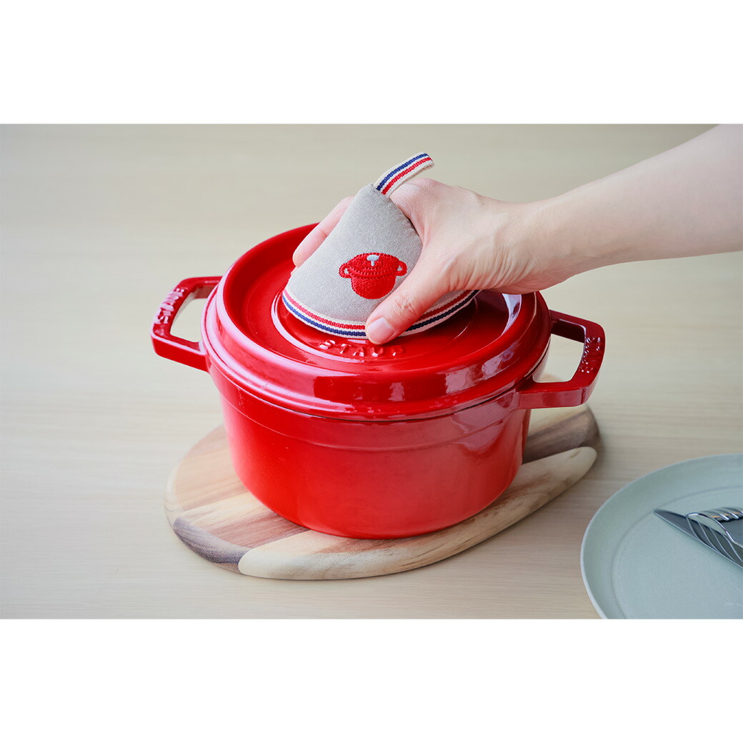 楽天市場】【公式】STAUB ストウブ ノブミトン チェリー2個セット