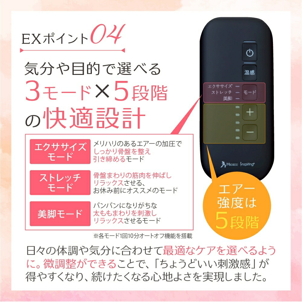 楽天市場】【公式】骨盤ストレッチエアーベルトEX 骨盤リセット 骨盤