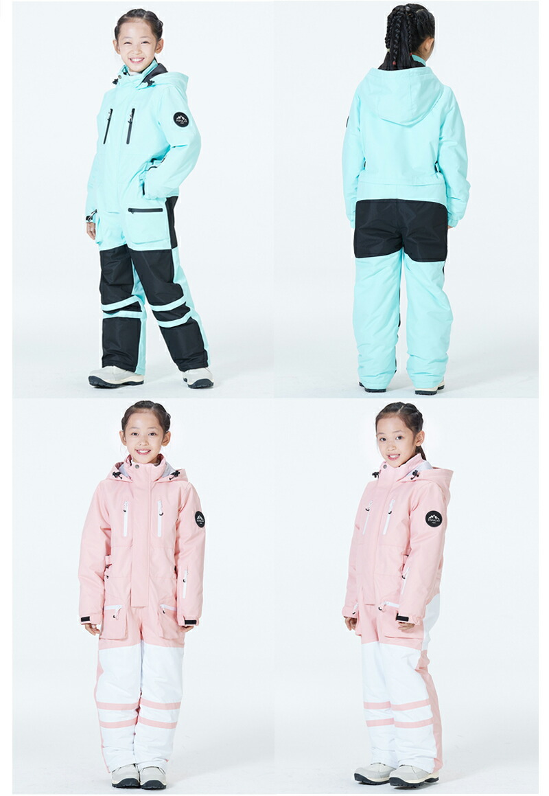 楽天市場】スキーウェア つなぎ キッズ ジュニア ワンピースのスノー