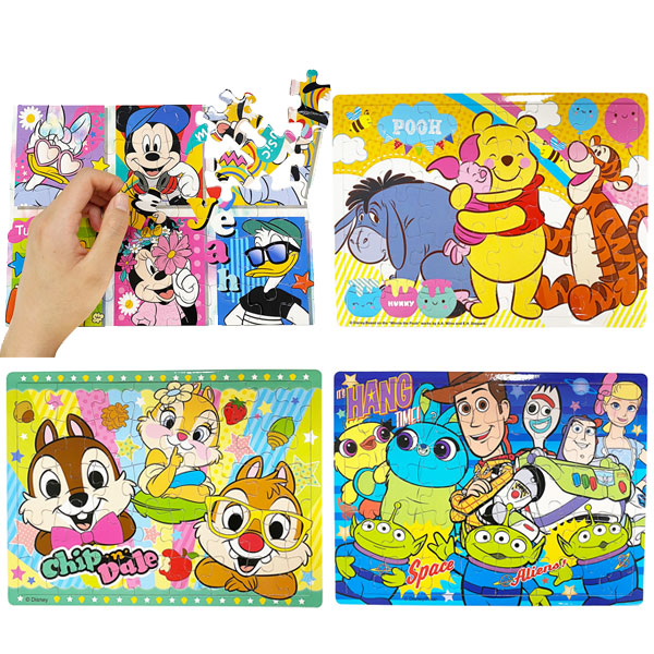 楽天市場】【12個セット】【キャラクター パズル】ディズニーBIGパズル