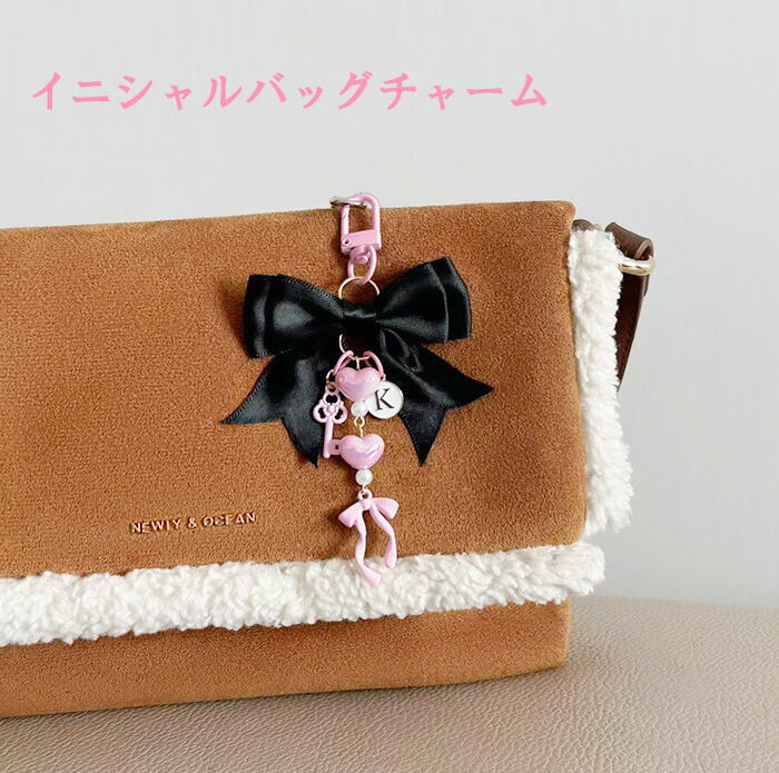 ☆ちぃ☆ピンクのさくらんぼ・イニシャルМ・イニシャルC バック