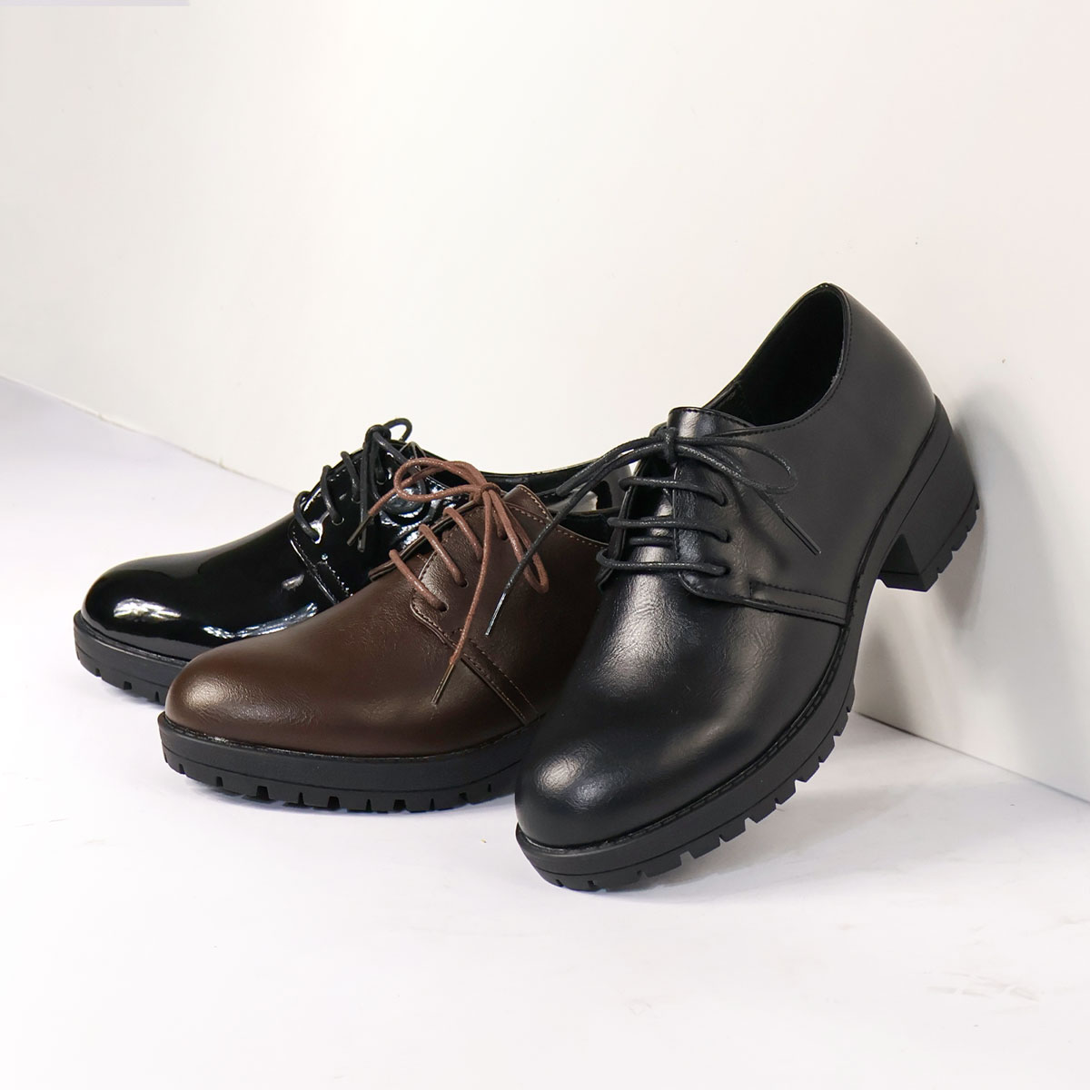 楽天市場】オックスフォードシューズ レディース レースアップシューズ