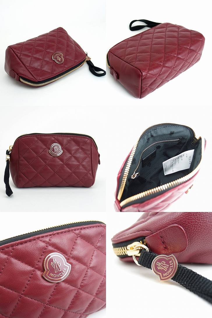 楽天市場】モンクレール ポーチ MONCLER ダウン コスメポーチ 化粧