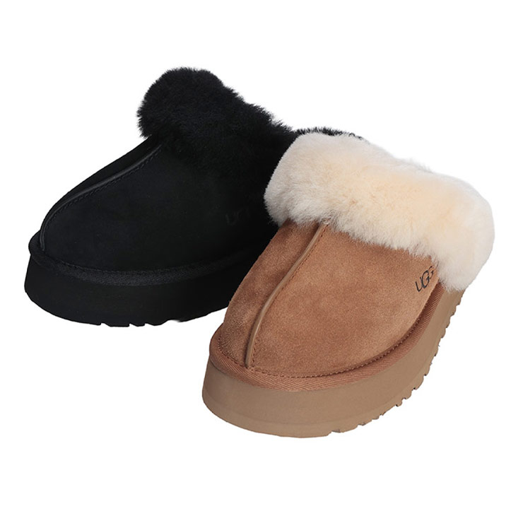楽天市場】アグ UGG スエード 厚底 スリッポン DISQUETTE UGGL1122550