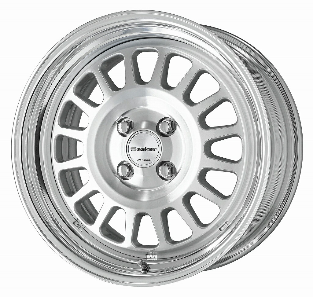 楽天市場】WORK シーカー FD 16インチ×8J ホイール ワーク Seeker MBL