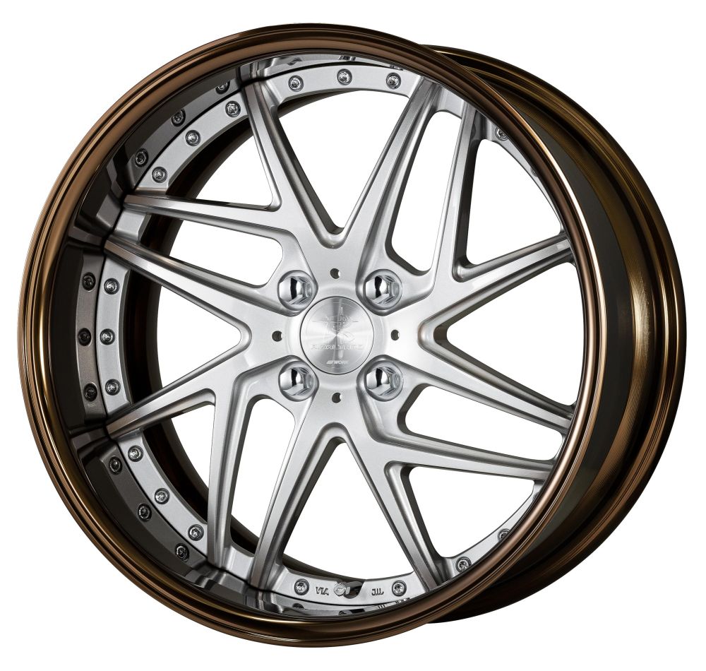 楽天市場】WORK リザルタード メッシュ2 17インチ×6J Sリム ホイール