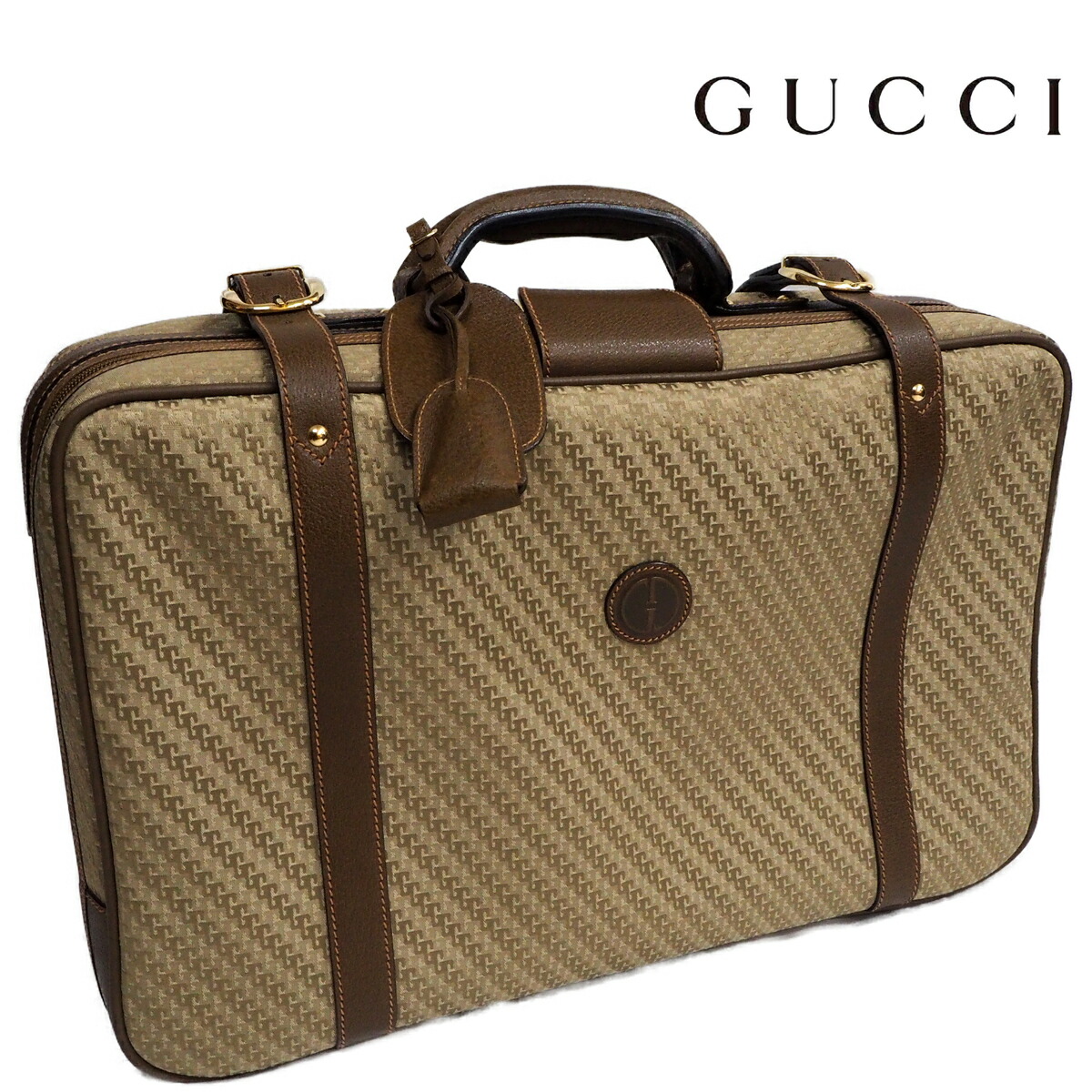 楽天市場】【中古】【良い】 OLDGUCCI オールドグッチ トラベルバッグ