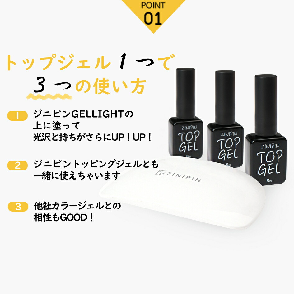 楽天市場】トップコート ネイルケア トップ ジェル トップジェル