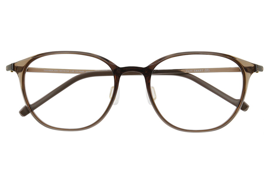 楽天市場】|ボストン型 めがね（ブラウン） Zoff SMART Skinny（ゾフ