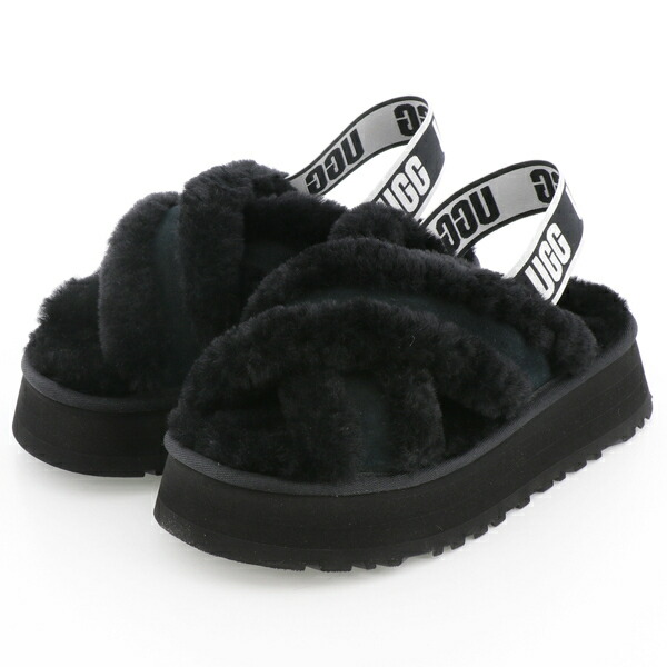 楽天市場】UGG/アグ/W DISCO CROSS SLIDE/ディスコ スライド）／UGG