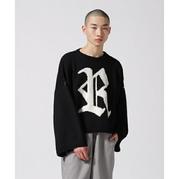 楽天市場】RAFSIMONS／ラフシモンズ／Bulky Knit Sweater with R