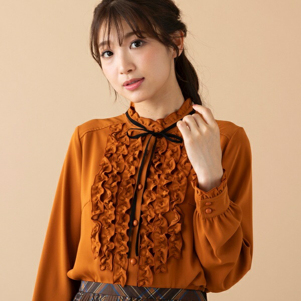 楽天市場】フリルカラーブラウス／ローズティアラ（Rose Tiara