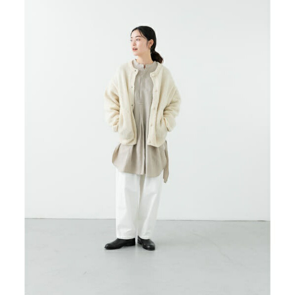 楽天市場】ペルークルーネックカーディガン／かぐれ（kagure） : 丸井