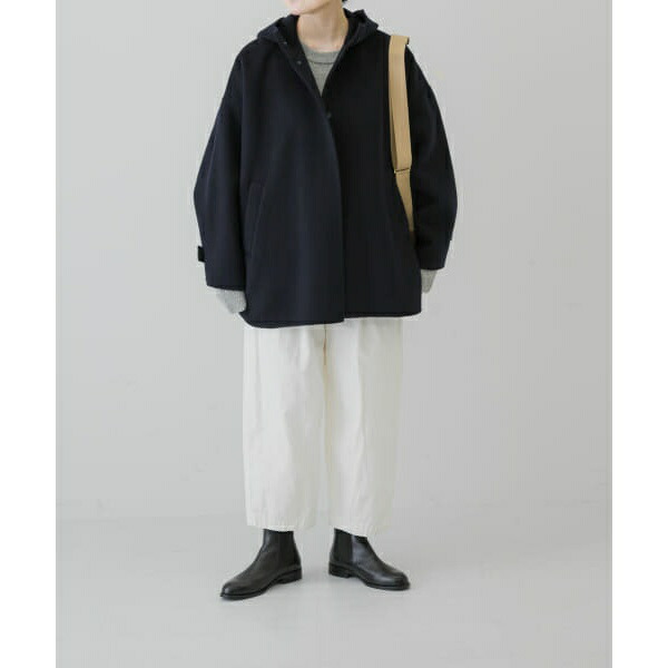 楽天市場】ウールフードショートコート／かぐれ（kagure） : 丸井