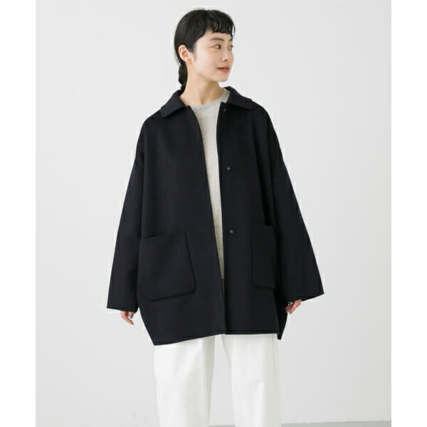 楽天市場】ウールステンカラーショートコート／かぐれ（kagure