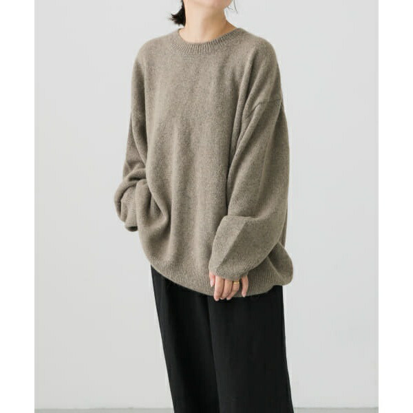 楽天市場】WIRROW Alpaca wool wide knit pullover／かぐれ（kagure