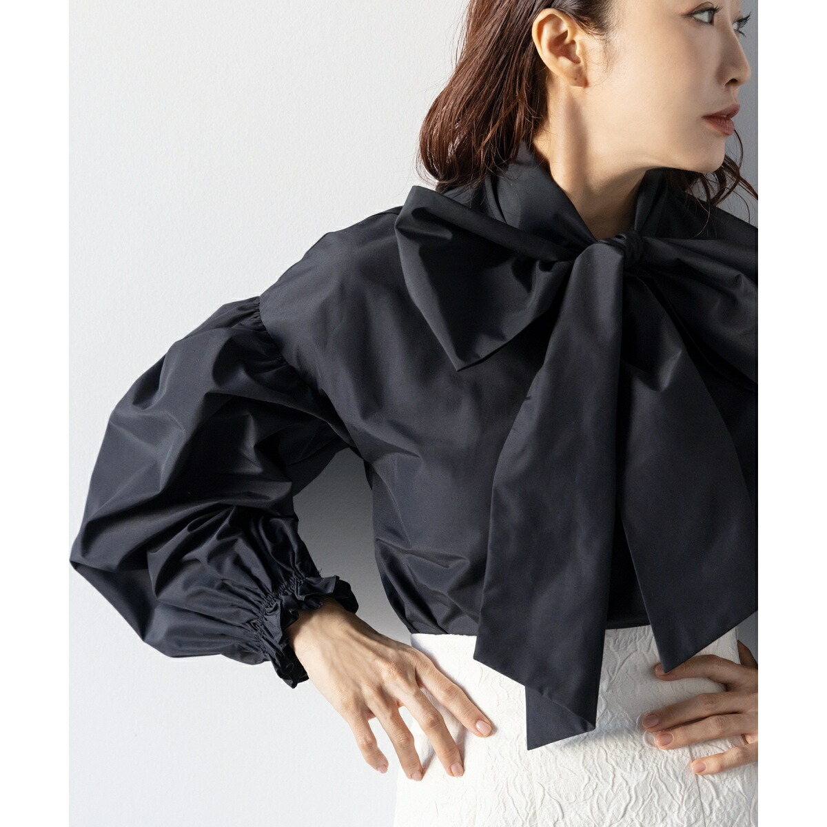 楽天市場】【高評価】【神崎恵さんコラボ】ボウタイブラウス／ロペ
