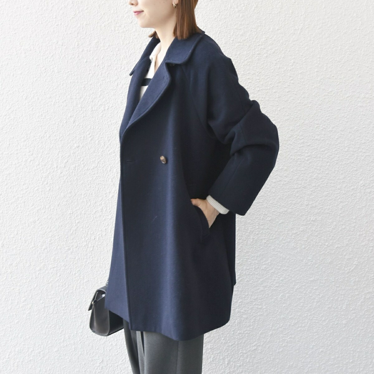 楽天市場】SHIPS any: PONTETORTO スタンド ＆ ダブル カラー コート 2