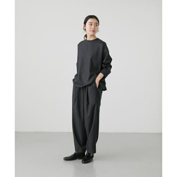 楽天市場】クルーネックワイドプルオーバーブラウス／かぐれ（kagure