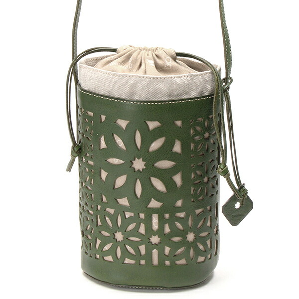 楽天市場】リネンカットワーク 筒型ショルダーバッグ／ゲンテン